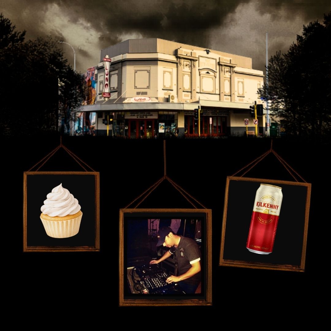 Hokum opening night with complimentary cupcakes, a spooky DJ and $12 Kilkenny. 